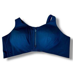 Knix Black Sports Bra High Support Zip Front Catalyst